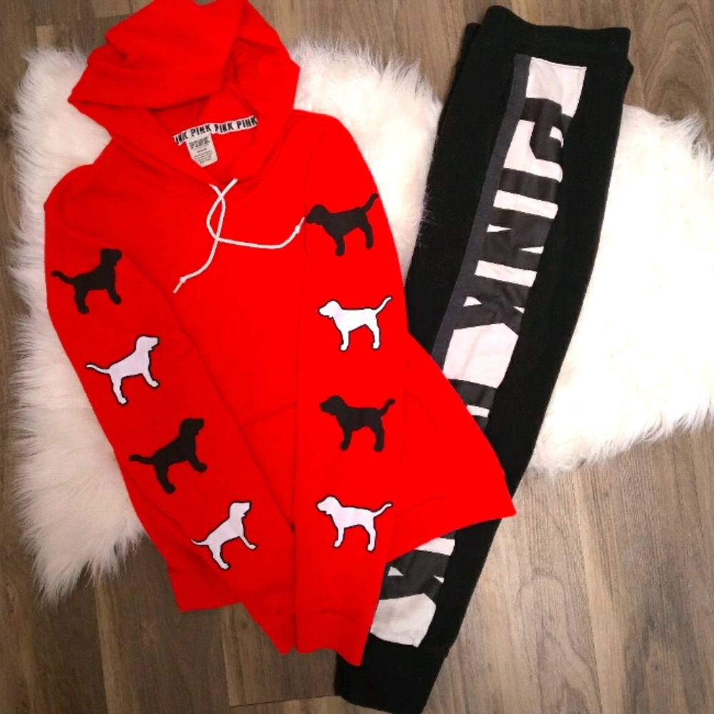 VS PINK PUP SET